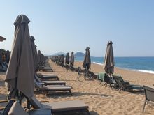 The beach