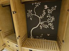 Empty cupboard