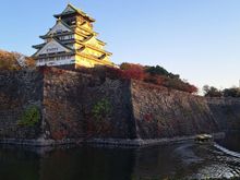 Osaka Castle late afternoon