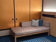Did like the day bed and the colour of the window shades ( one lighter and one for black out.). The sun was heating the room well but the ac worked fine