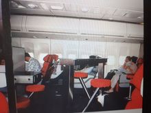 Additional bar stool area and massage table