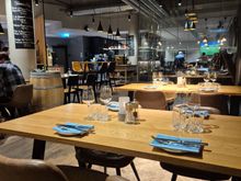 Partially view of the dining area