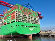 Huge those container ships