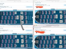 Just booking this. Logged in and out for seats