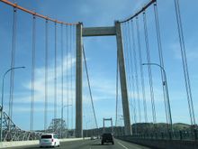 Crossing the Carquinez Strait on Interstate 80