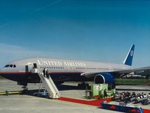 N767UA delivery acceptance ceremony
