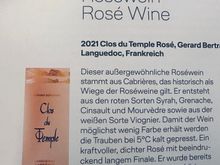 Outstanding rosé