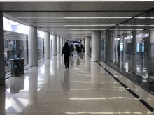 
At T-minus 10 to board I made the walk from the United Club over to gate 80. 