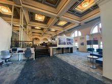 Boston Amtrak Lounge