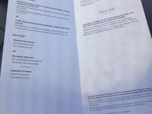 Same menu as last two years, rainbow trout or chicken 