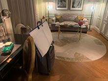 This is how my luggage was placed in my room. Not a big deal, but very far from what I expected. I stay in hotels over 100 nights a year and can’t think of the last time there was no attempt to place the luggage in a closet or on a rack. 

I don’t think any of this is enough cause for me to proactively complain, but if they ask me I will make my opinion known. 