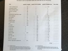 Laundry pricing