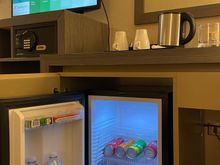 Free minibar 