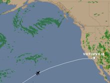 Last night flight of N777UA. 