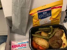 FCO-ATH Y dinner
