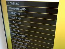 First set of TV-channels