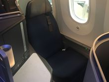 Row 7, Seat A on the 78J