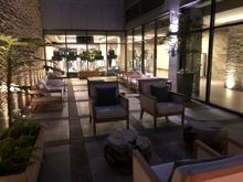 Outdoor seating area
