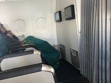 Our A321 had 12 business class seats and 4 passengers