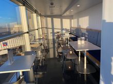 Exterior facing seating