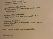 IAD F dining tonight 