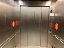 Freight elevator to departures?