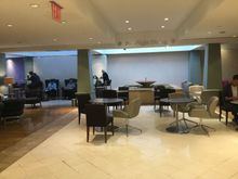 Club lounge pre flight dining signs, somewhat redundant...