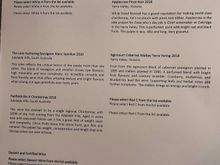 QF2 wine menu