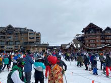 Independence SuperChair lift line