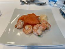 Smoked Salmon, King Prawn & Permesan