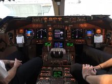 I’ve been lucky enough to visit the flight on many occasions pre flight. Just ask the crew who in turn will ask the Captain and hopefully they’ll say yes. 
