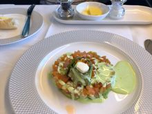 Loch Fyne Smoked Salmon (Caviar, Avocado, Wasabi Dressing)