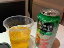 Drinks still in plastic cups