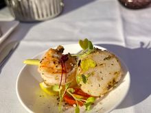Scallop and Prawn amuse bouche