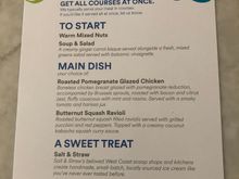 Menu (-: