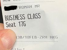 yesterday LX138 ZRH-HKG from cheap Premium Economy N class to C during boarding printed new seat. Not complaining for 11hours. Flight was overbooked at least -2 persons in PE but even more in Y.
