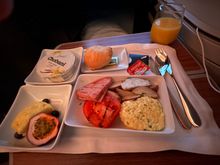 Prearrival breakfast