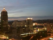 I only took a photo from the room, not in the room. 