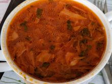 First time trying Borscht