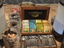 Breakfast at Kuang's Café - coffee and tea