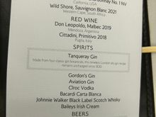 Champagne was Nicky Foo.  Copious bottles of Tanqueray gin on board 👍
