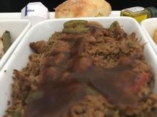 Braised beef and black bean rice ... very tasty!