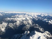 AC, thanks for a great flight to glorious YVR and for the AMAZING views ❤️ 