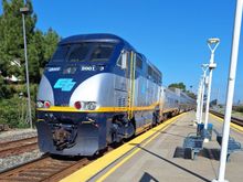 This train was headed for San Jose.