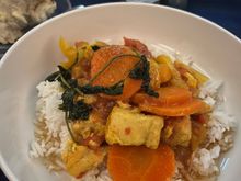 Chicken curry solid, had a bit of a spicy kick