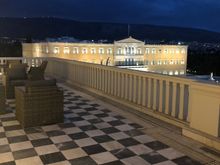 Parliament View from our Private Terrace on the 6th Floor