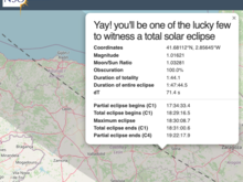 Centre of the Zone of Totality