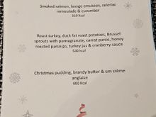 Christmas Menu