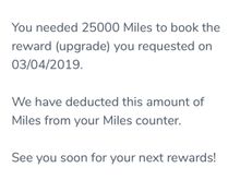 Confirmation Email from Flying Blue 