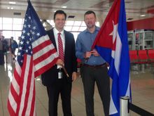 I believe this is with Delta’s VP of Caribbean, Latin, and South American Operations.